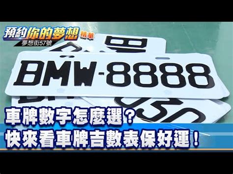 車牌英文吉凶|2024車牌英文吉凶排行